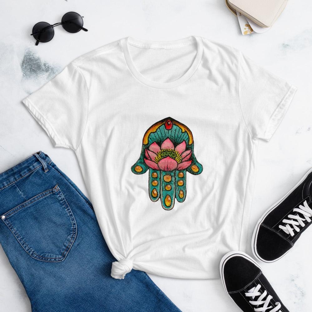 Hamsa T-shirt - LuLuBdesign