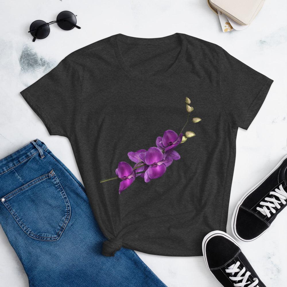 Orchid t-shirt - LuLuBdesign