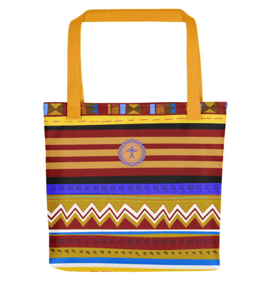 african print tote