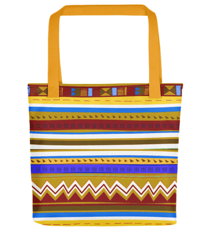 african print tote