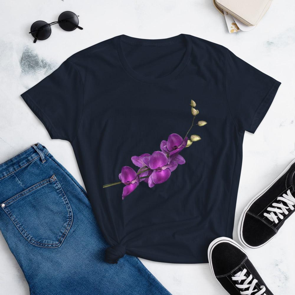 Orchid t-shirt - LuLuBdesign