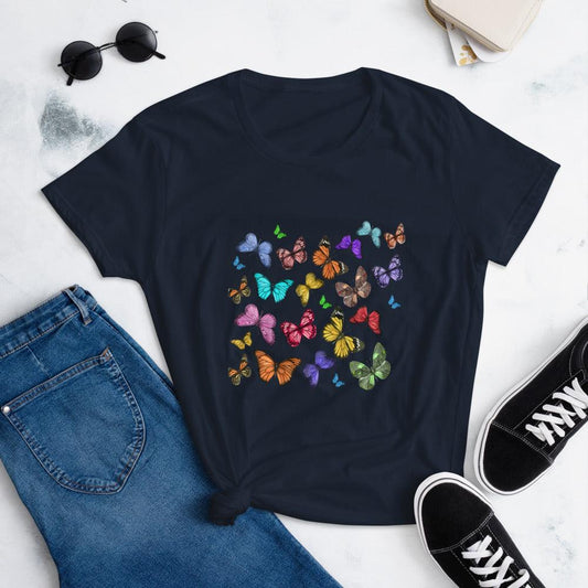 Social Butterfly T-shirt - LuLuBdesign